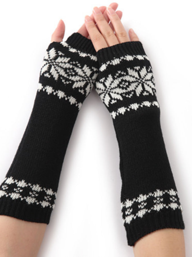 Women's Fashion Knitted Wool Warm Sleeve Cover