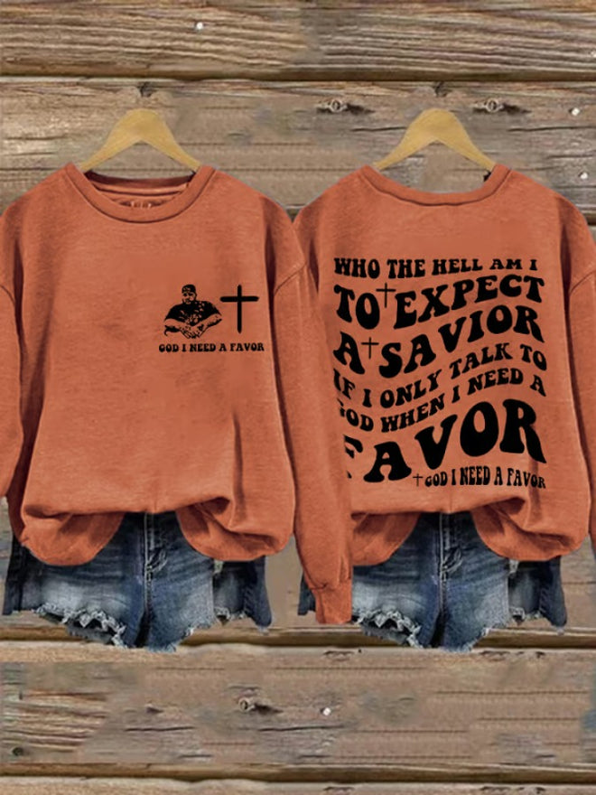 Women's Country Music Printed Casual Sweatshirt