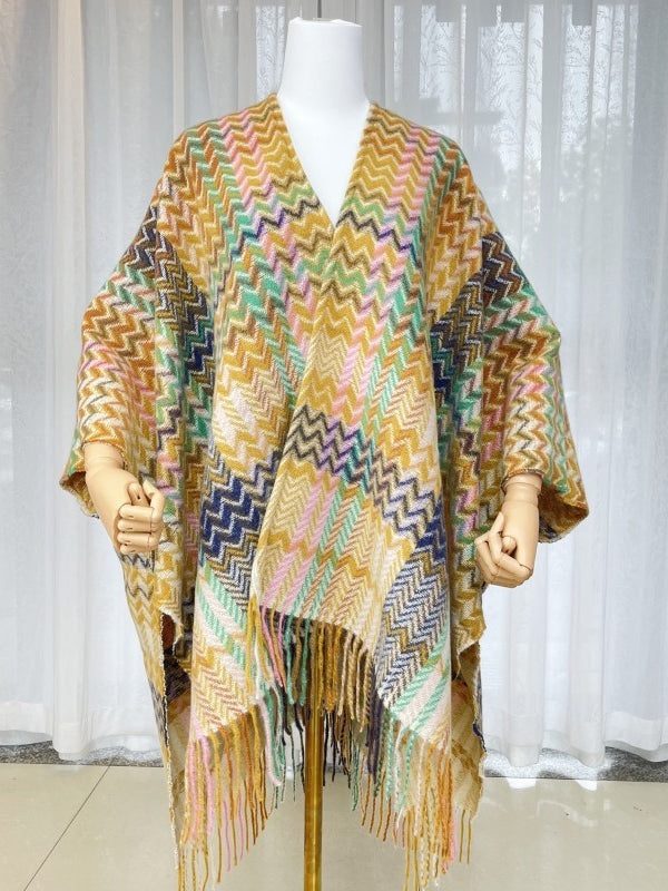 Fashion Colorful Ethnic Style Su Shawl