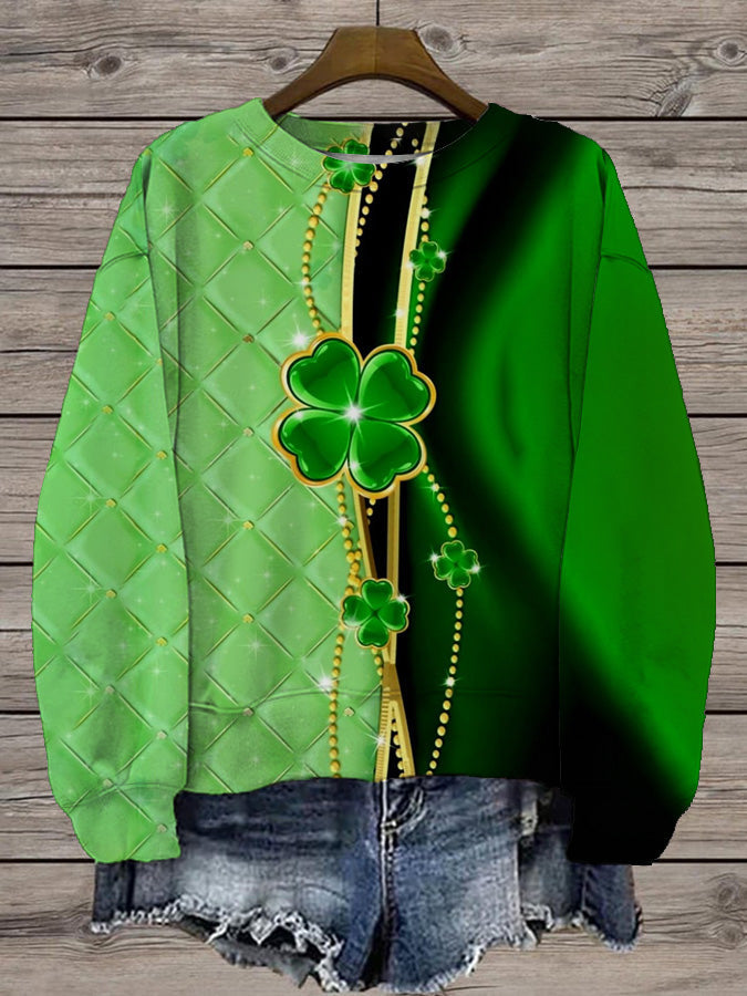 Women's St. Patrick's Day Casual Sweatshirt