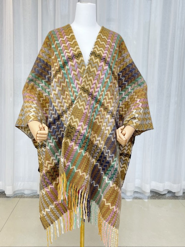 Fashion Colorful Ethnic Style Su Shawl