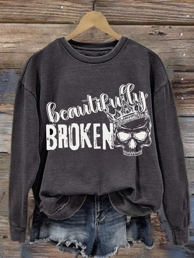 Women's Country Music Printed Casual Sweatshirt