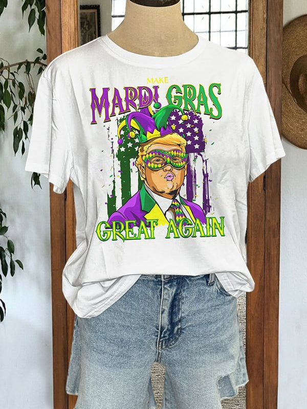 Women's Make Mardi Gras Great Again T-shirt