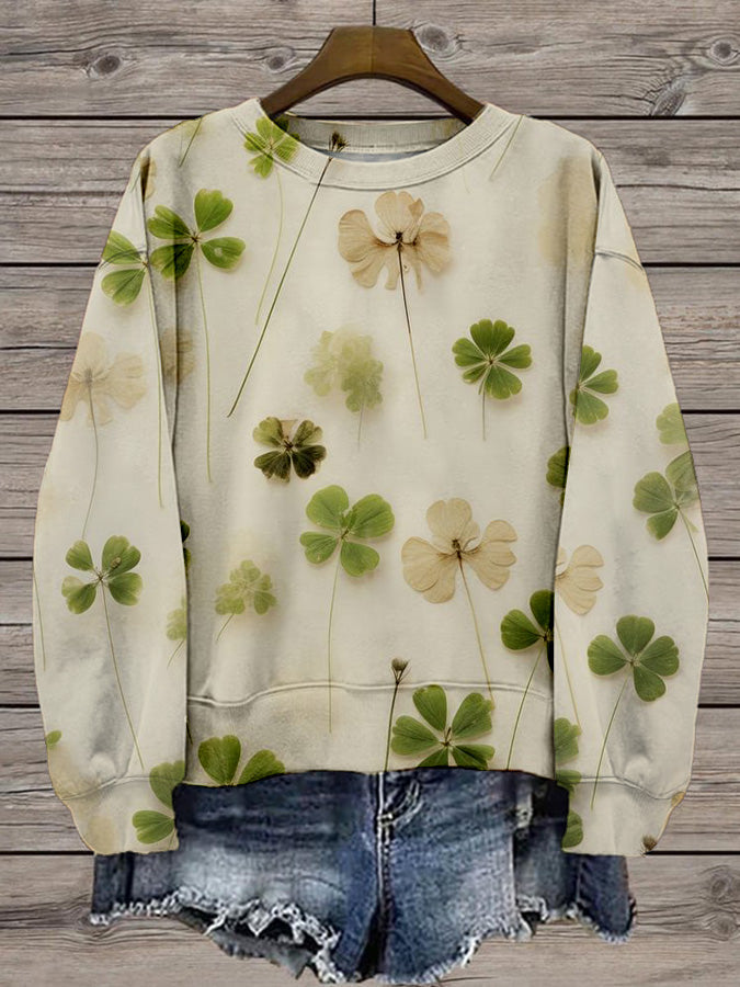 Women's St. Patrick's Day Casual Long Sleeve Sweatshirt