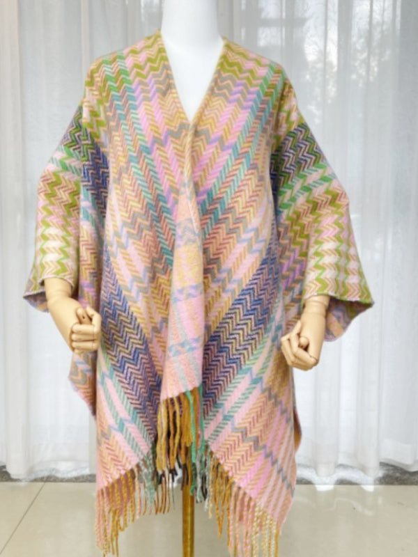 Fashion Colorful Ethnic Style Su Shawl