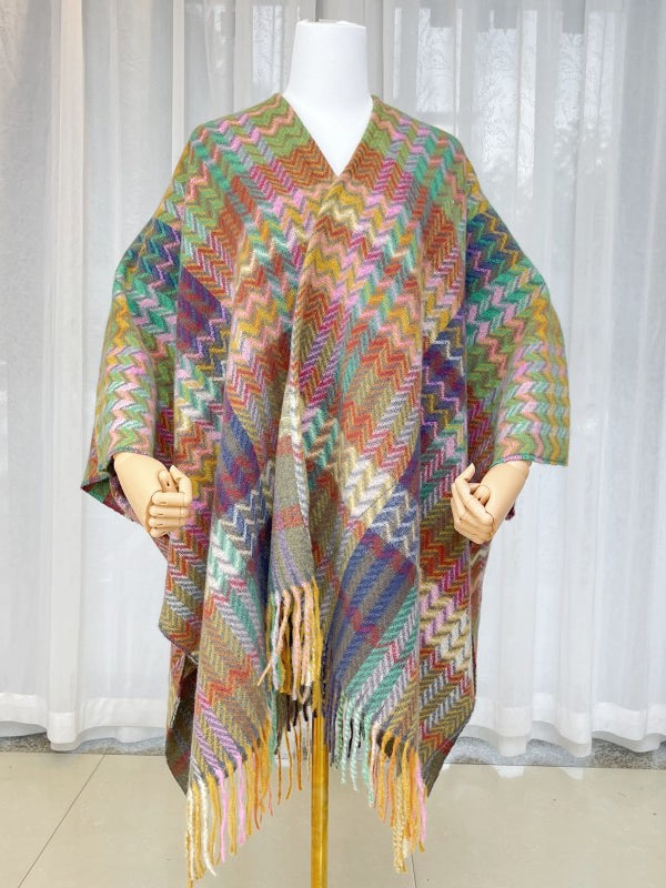 Fashion Colorful Ethnic Style Su Shawl