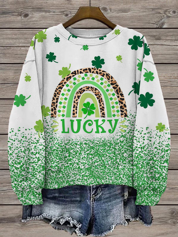 Women's St. Patrick's Day Casual Long Sleeve Sweatshirt