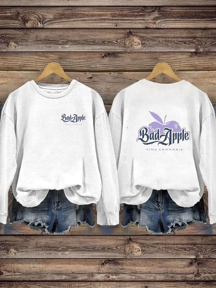 Women's Country Music Print Casual Sweatshirt