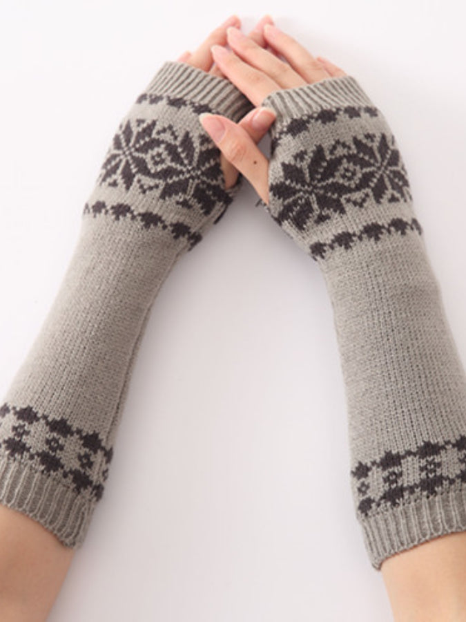 Women's Fashion Knitted Wool Warm Sleeve Cover