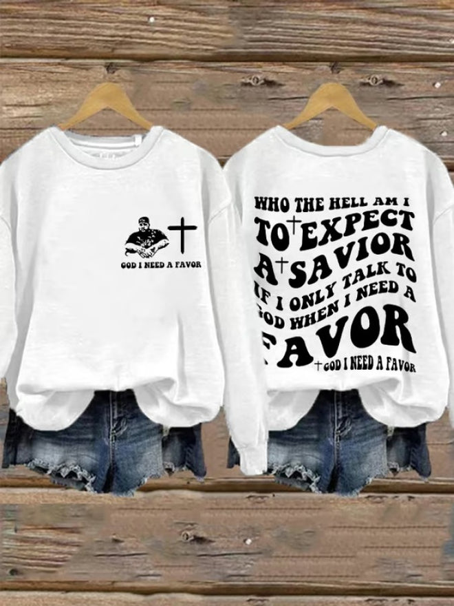 Women's Country Music Printed Casual Sweatshirt