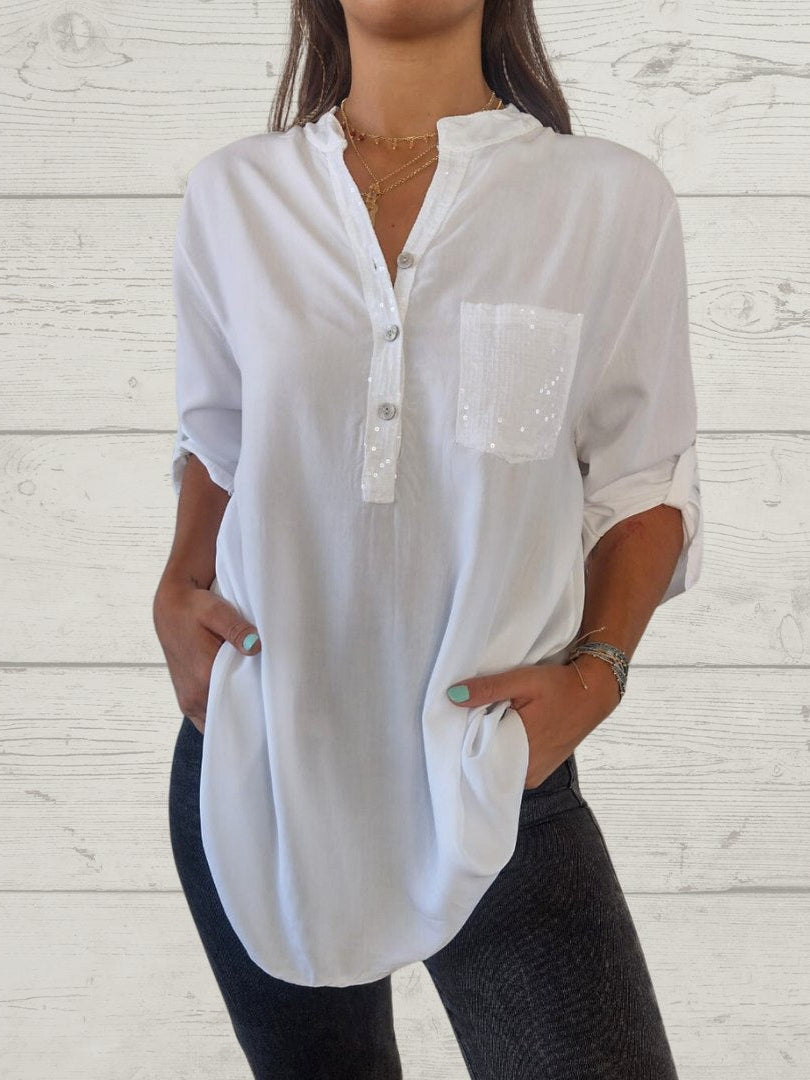 Women's Flash Pocket Casual Shirt