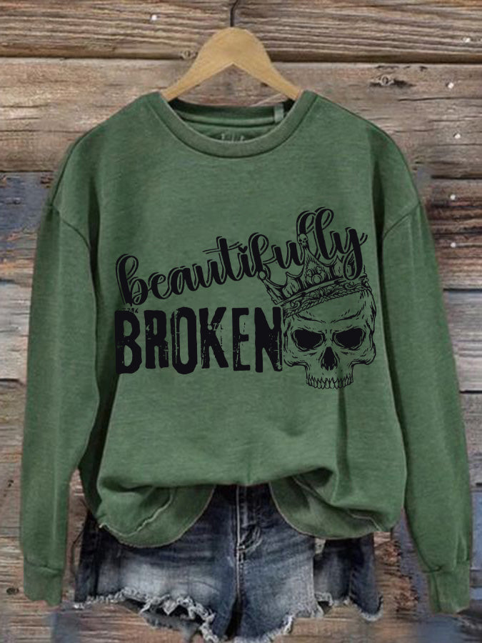 Women's Country Music Printed Casual Sweatshirt