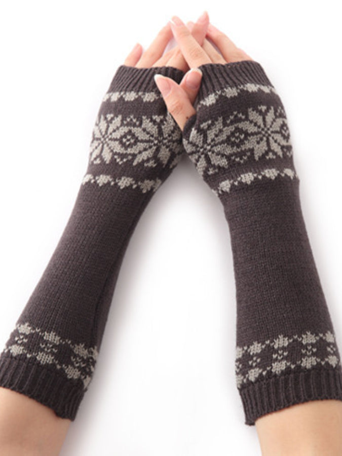 Women's Fashion Knitted Wool Warm Sleeve Cover